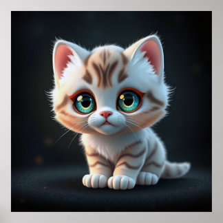 Póster Trabajar duro, mantenerse curado