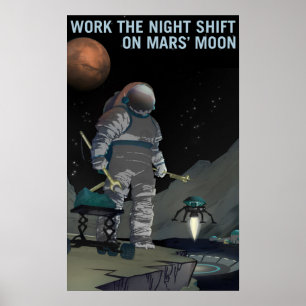PÓSTER TRABAJAR EN EL CAMBIO NOCTURNO DE LOS EXTRANJEROS