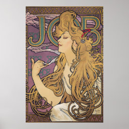 Póster Trabajo (1896) de Alphonse Mucha