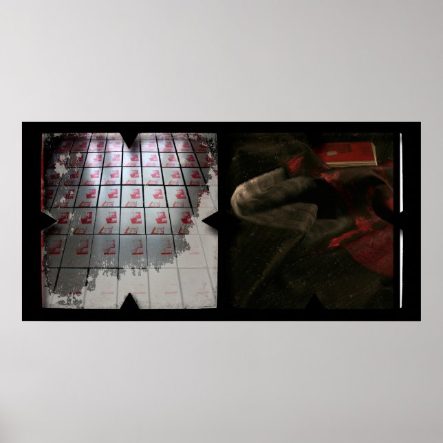 Póster Trabajo abierto sobre el Poster de fotomontaje Ope (Frente)