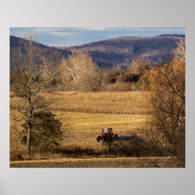 Póster Trabajo en campo (Frente)