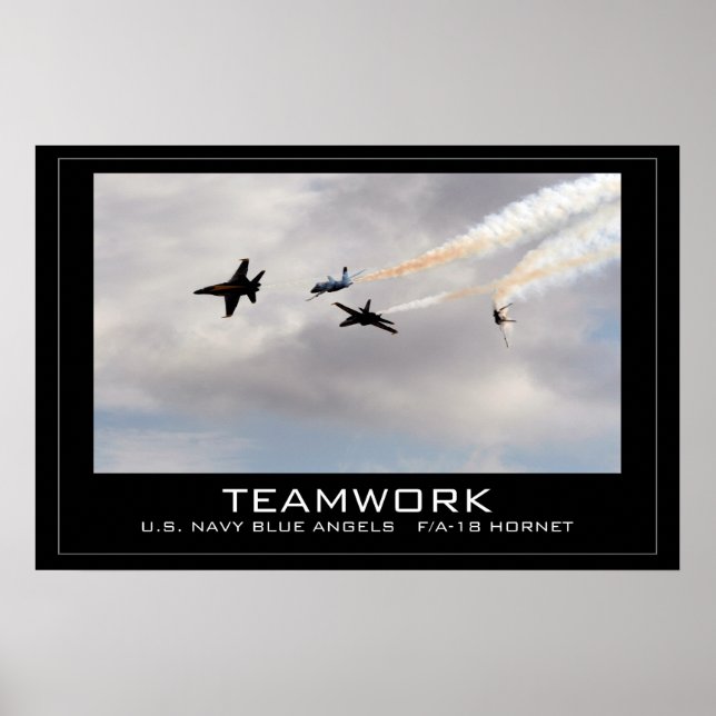 Póster Trabajo en equipo (Frente)