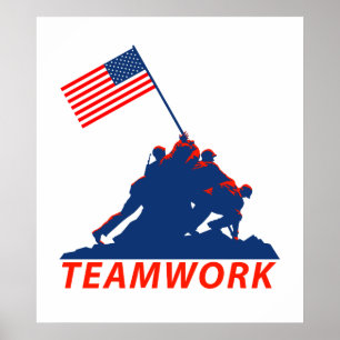 Póster Trabajo en equipo
