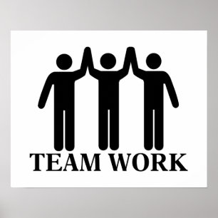 Póster Trabajo en equipo
