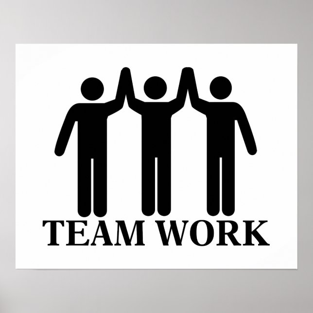 Póster Trabajo en equipo (Frente)