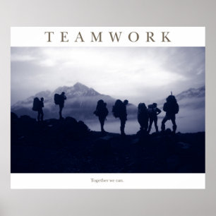 Póster Trabajo en equipo