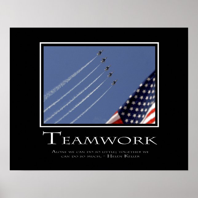 Póster Trabajo en equipo (Frente)