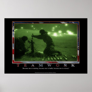 Póster Trabajo en equipo II