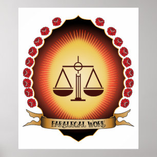 Póster Trabajo Mandorla del Paralegal