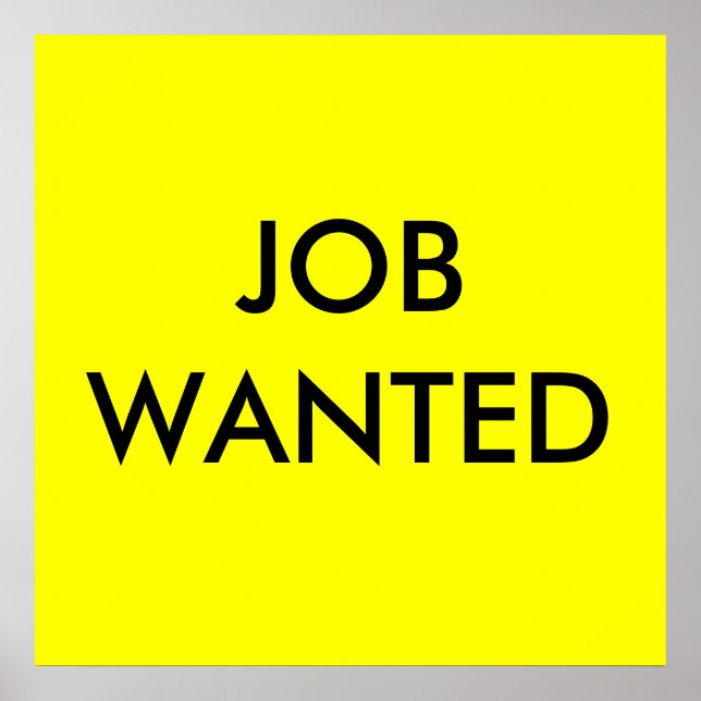 PÓSTER TRABAJO QUE SE DESEA (Frente)