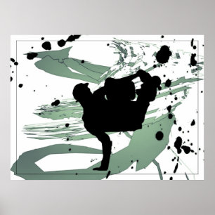 Póster Trabajos de Bboy