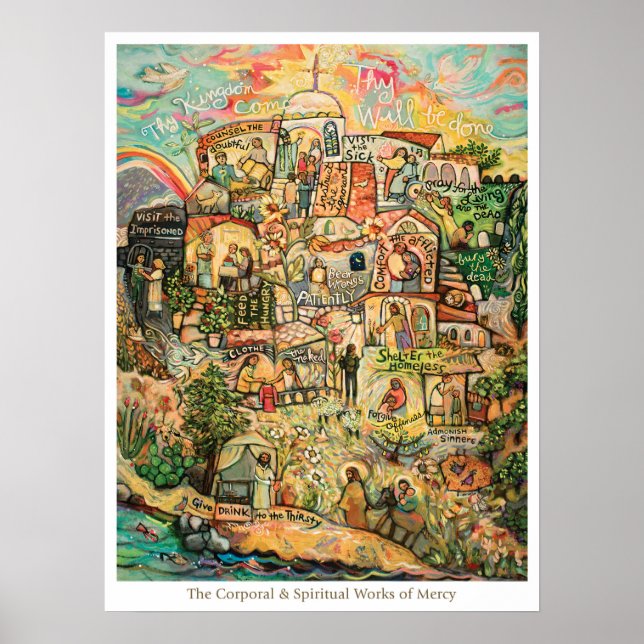 Póster Trabajos del Poster de la Aula de Mercy (Frente)