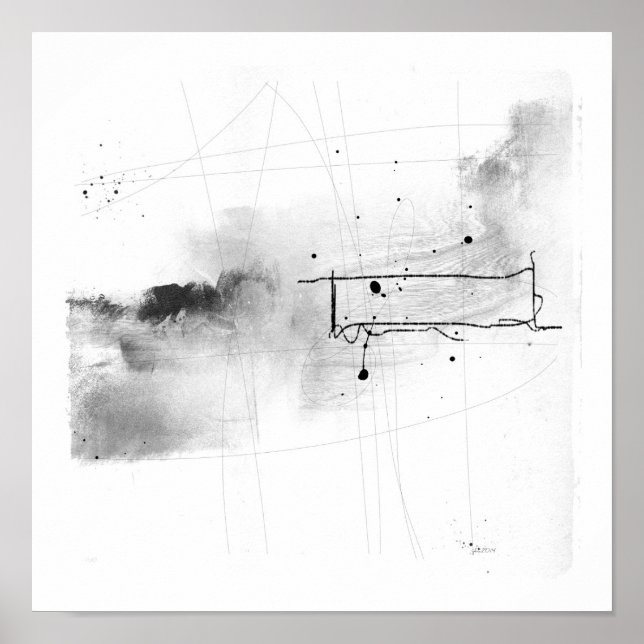 Póster trabajos sin título en papel (Frente)