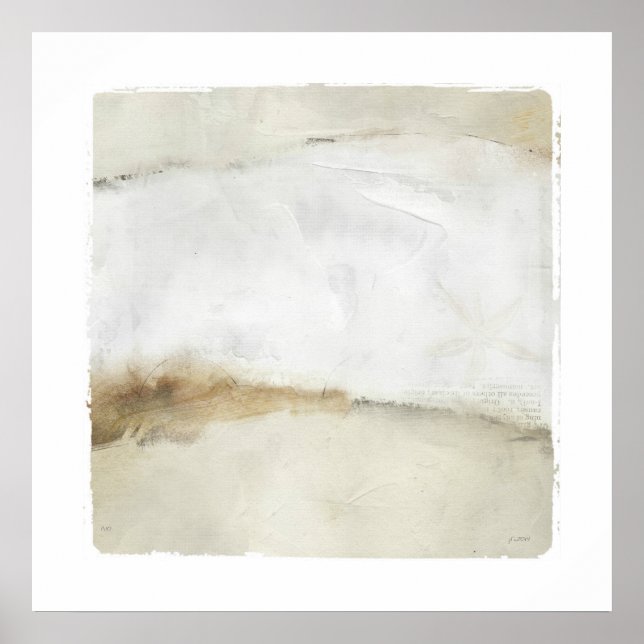 Póster trabajos sin título sobre el papel (Frente)