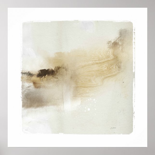 Póster trabajos sin título sobre el papel (Frente)