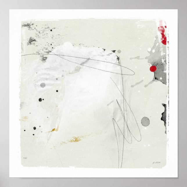 Póster trabajos sin título sobre el papel (Frente)