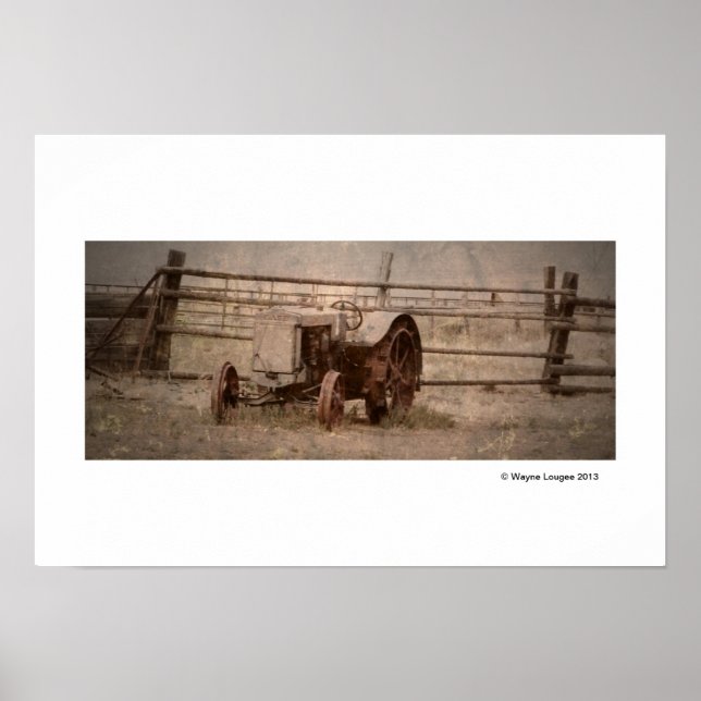 Póster Tractor (Frente)