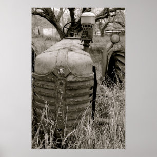 Póster Tractor de granja de Oliverio