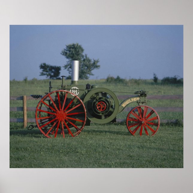 Póster Tractor International Harvester Mogul 8-16 (Frente)