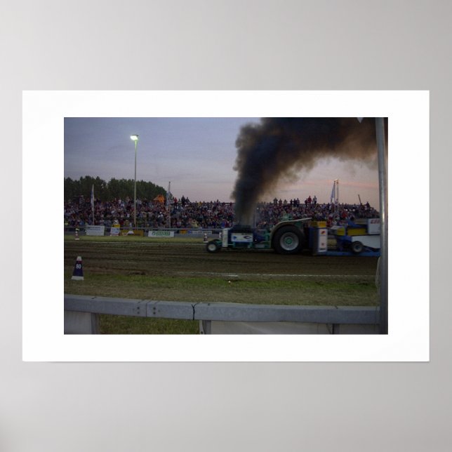 Póster Tractor Pulling #3 (Frente)