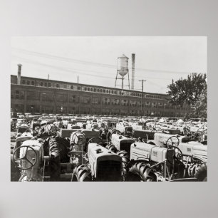 Póster Tractores de Minneapolis-Moline: 1939