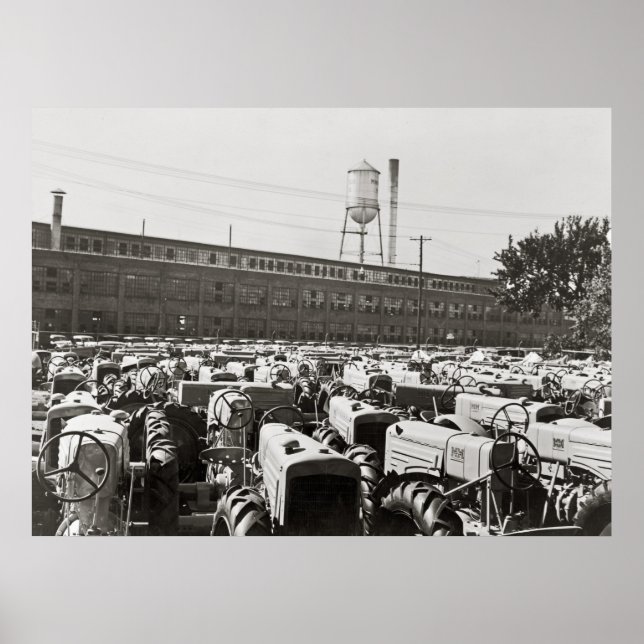 Póster Tractores de Minneapolis-Moline: 1939 (Frente)