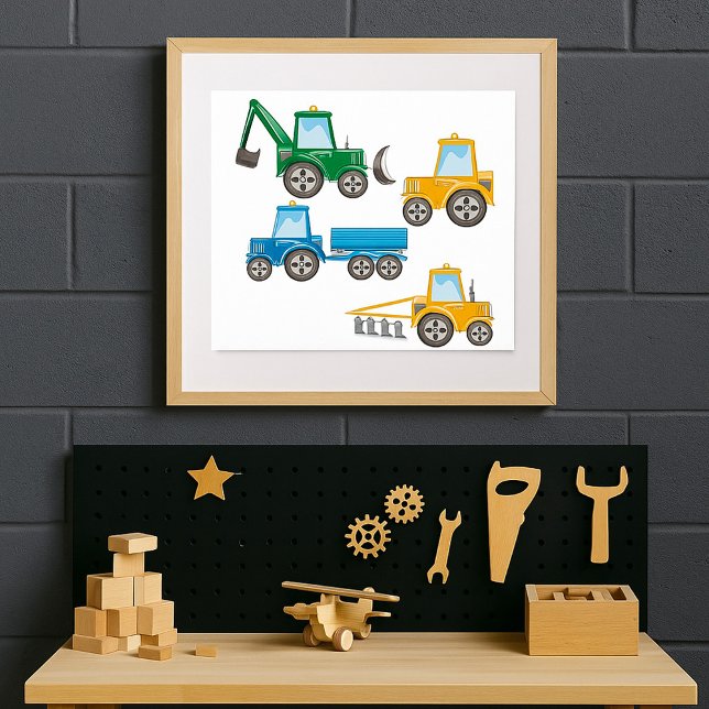 Póster Tractores Múltiples (Subido por el creador)