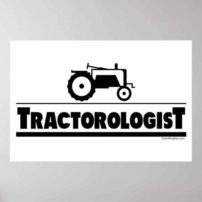 Póster Tractorólogo (Frente)