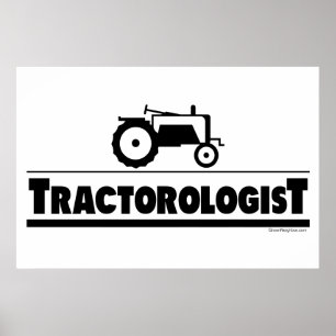 Póster Tractorólogo - Tractor