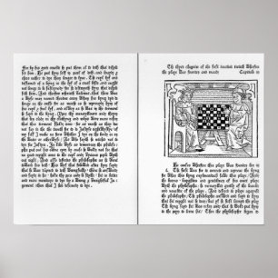Póster Traducción inglesa de 'De Ludo Saccorum'