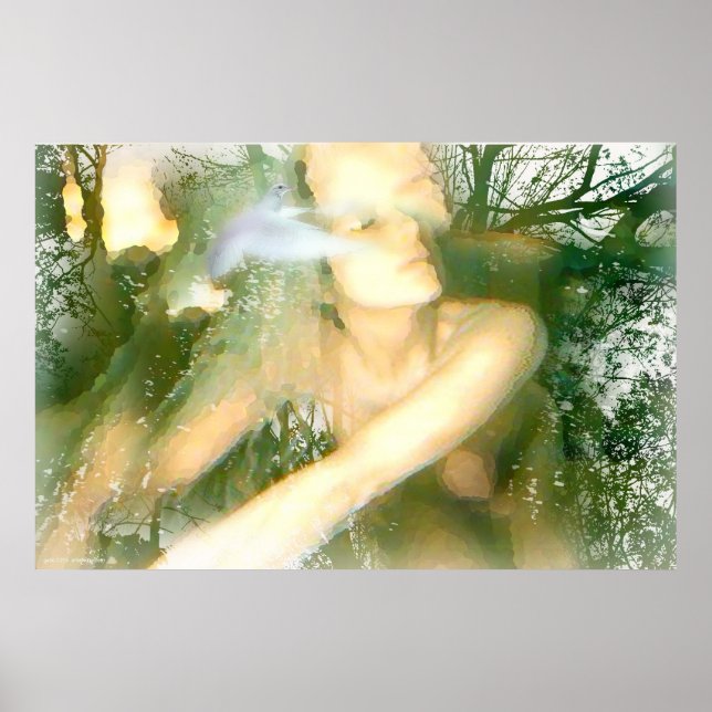 Póster Trae la paz por Gregory Gallo (Frente)