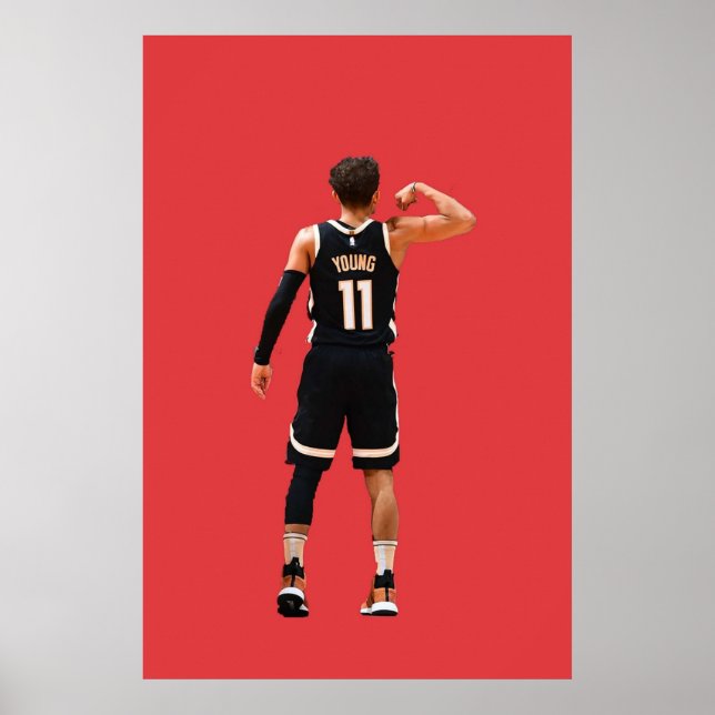 Póster Trae Young (Frente)