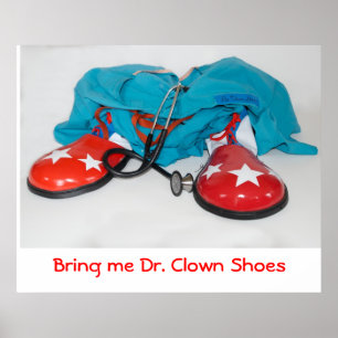 Póster Tráeme al Dr. Clown Shoes