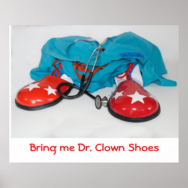 Póster Tráeme al Dr. Clown Shoes (Frente)