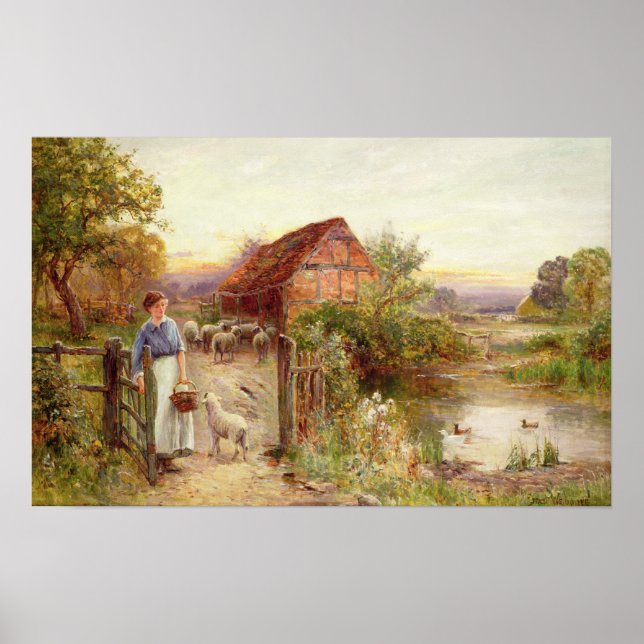Póster Traer a casa a las ovejas (Frente)