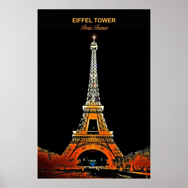 Póster Traer a París a casa: Viajes en la Torre Eiffel (Frente)