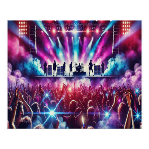 Póster 🎸 Traer la experiencia del concierto a tu pantall