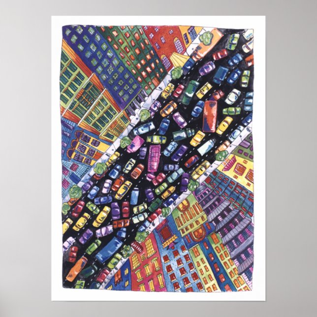 Póster Tráfico (Frente)