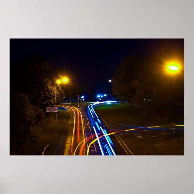 Póster Tráfico Streaky (Frente)