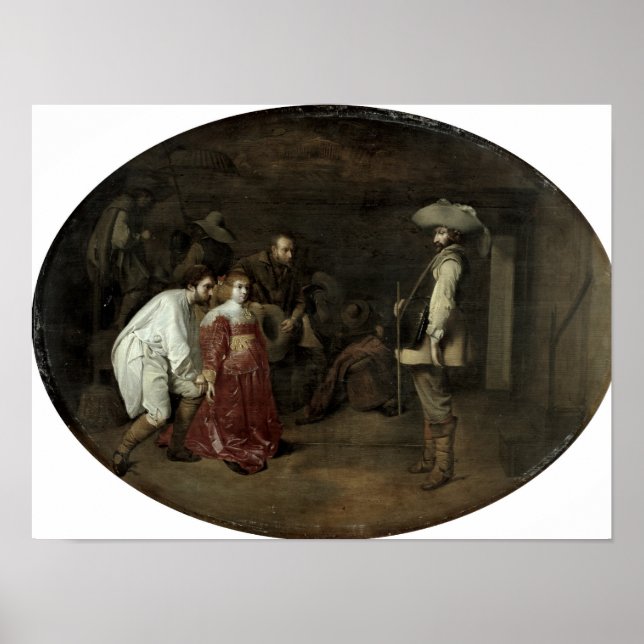 Póster Traído ante el capitán (Frente)