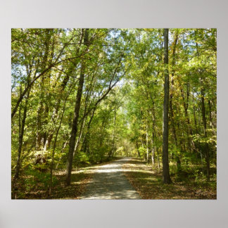 Póster Trail del lago Kittamaquandi en Columbia Maryland
