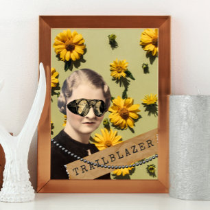 Póster Trailblazer Daisies Kitsch
