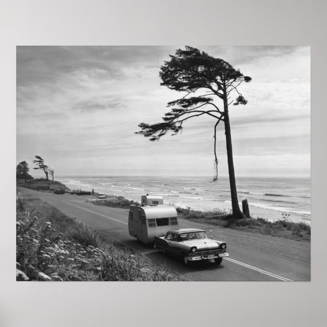 Póster Trailer de bombeo de coches (Frente)