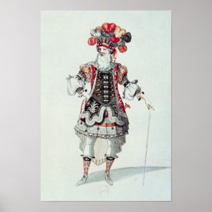 Póster Traje de ballet