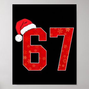 Póster Traje de grupo coincidente de Navidad del meme de 