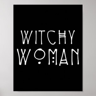 Póster Traje de Halloween para mujer con picor
