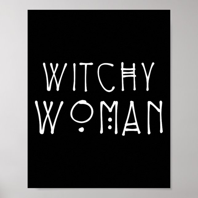 Póster Traje de Halloween para mujer con picor (Frente)