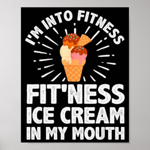 Póster Traje de helado genial para hombres y mujeres C
