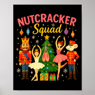 Póster Traje de Navidad del escuadrón de cascanueces de b