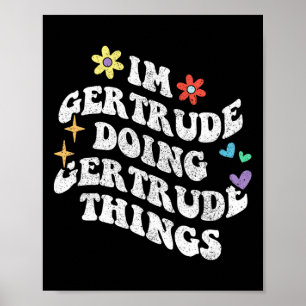 Póster Traje De Nombre Personalizado Día de la Madre Para